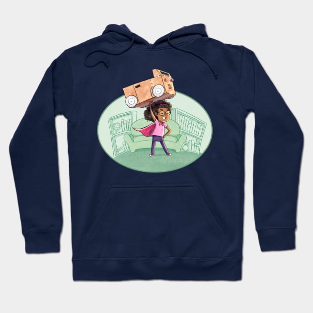 Girl Power Hoodie by NashSketches